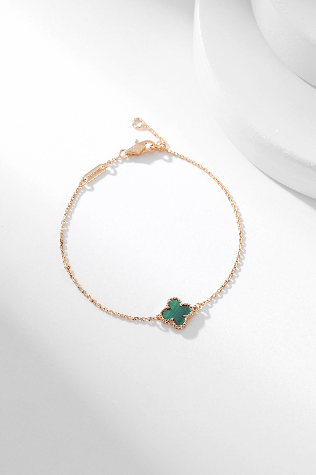 [Royal Top]CLOVER BRACELET MALACHITE 1 MOTIF