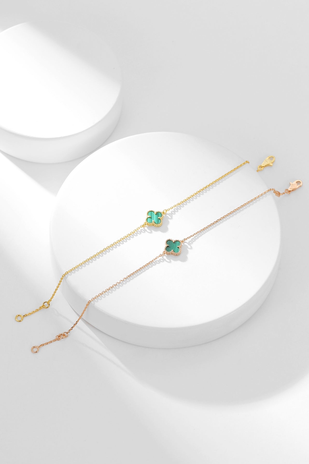 [Royal Top]CLOVER BRACELET MALACHITE 1 MOTIF