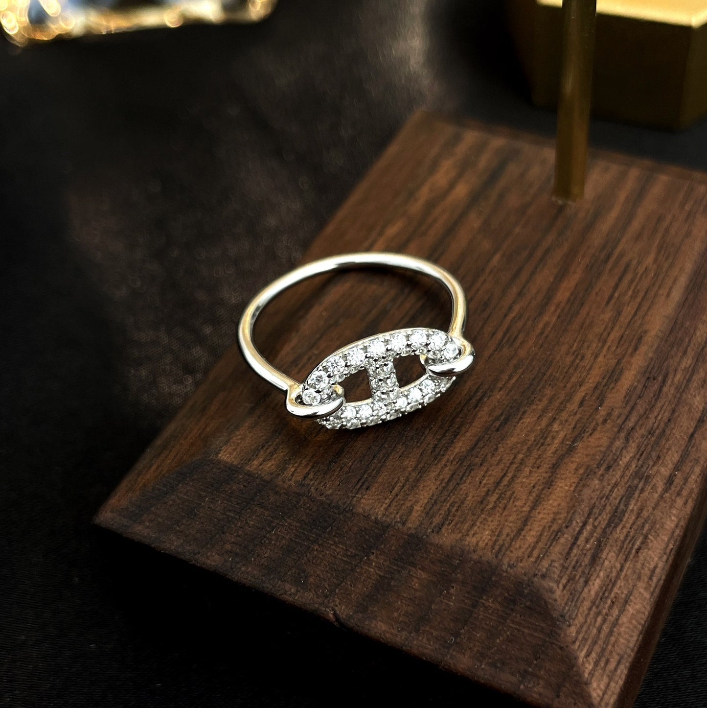 [Royal Top]RONDE SMALL SILVER DIAMOND RING