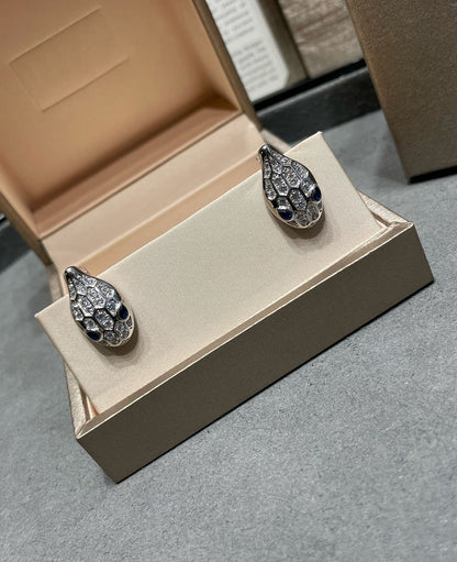 [Royal Top]SERPENT DIAMOND STUD EARRINGS