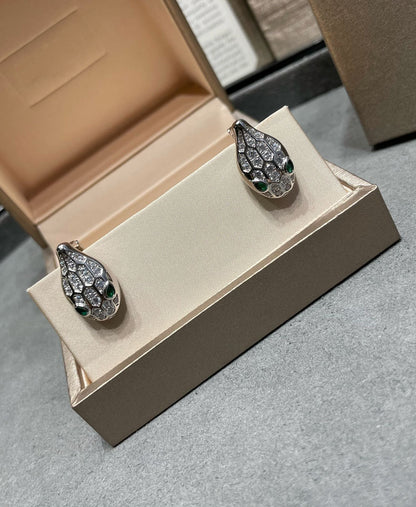 [Royal Top]SERPENT DIAMOND STUD EARRINGS