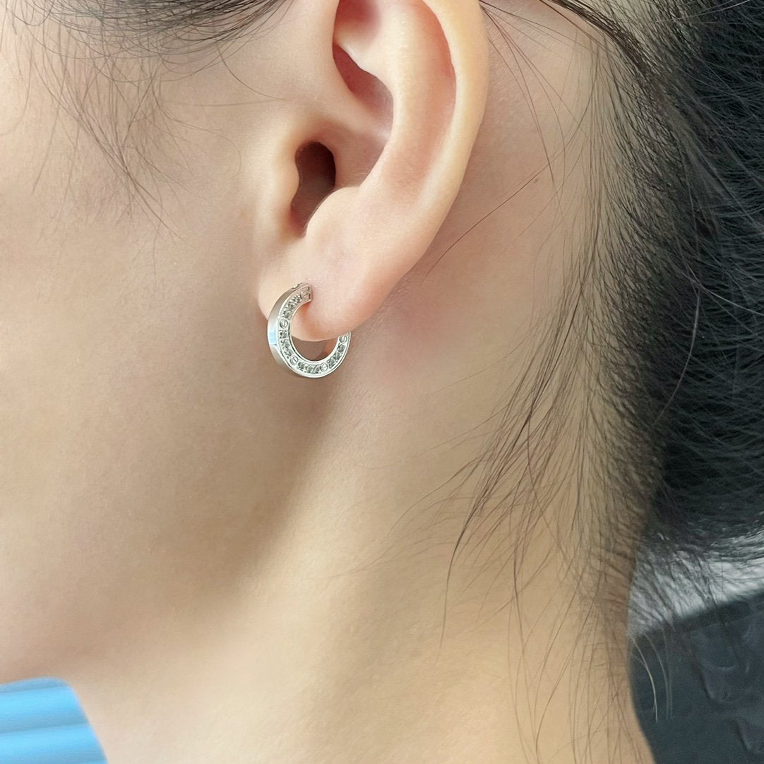 [Royal Top]LOVE DIAMOND EARRINGS