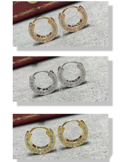 [Royal Top]LOVE DIAMOND EARRINGS