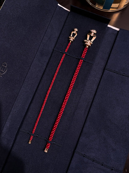 [Royal Top]FORCE 10 HALF DIAMOND PINK GOLD RED CORDERI LARGE AND MEDIUM MODEL