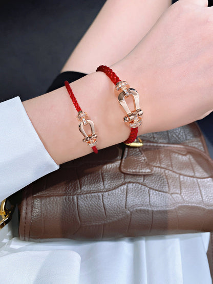 [Royal Top]FORCE 10 HALF DIAMOND PINK GOLD RED CORDERI LARGE AND MEDIUM MODEL