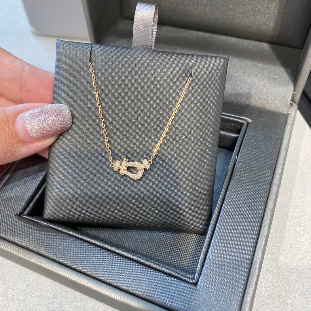 [Royal Top]FORCE 10 DIAMOND PINK GOLD NECKLACE MINI MODEL