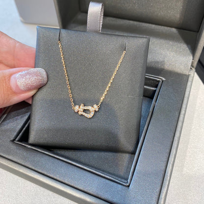 [Royal Top]FORCE 10 DIAMOND PINK GOLD NECKLACE MINI MODEL