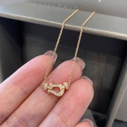 [Royal Top]FORCE 10 DIAMOND PINK GOLD NECKLACE MINI MODEL