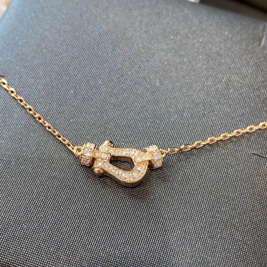 [Royal Top]FORCE 10 DIAMOND PINK GOLD NECKLACE MINI MODEL