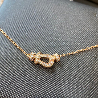 [Royal Top]FORCE 10 DIAMOND PINK GOLD NECKLACE MINI MODEL