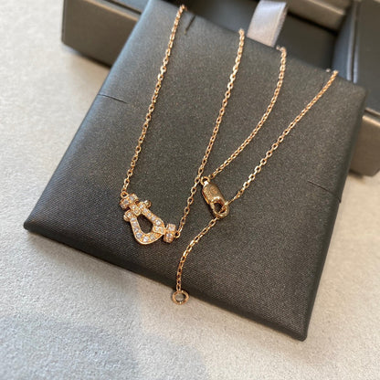 [Royal Top]FORCE 10 DIAMOND PINK GOLD NECKLACE MINI MODEL