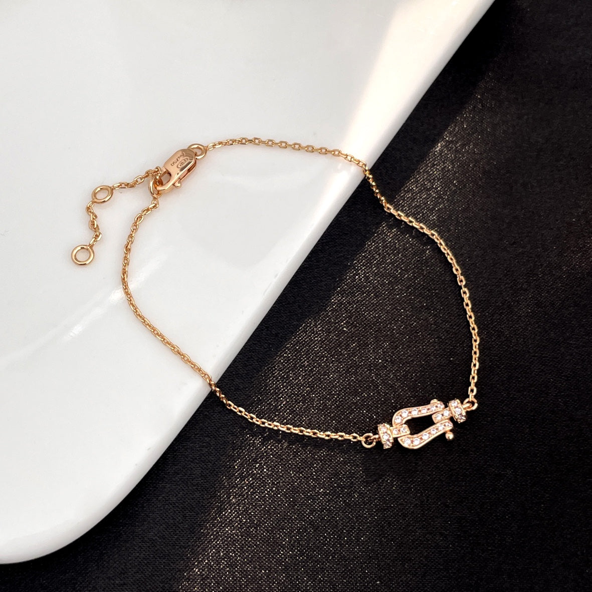 [Royal Top]FORCE 10 FULL DIAMOND BUCKLE CHAIN LINK MINI MODEL
