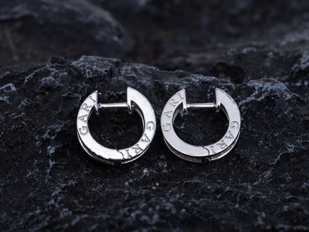 [Royal Top]ZERO 1 MINI SILVER DIAMOND EARRINGS