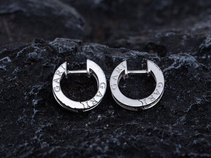 [Royal Top]ZERO 1 MINI SILVER DIAMOND EARRINGS