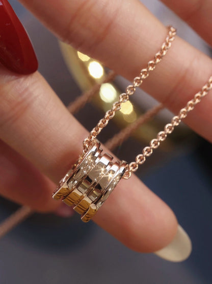 [Royal Top]ZERO 1 PINK GOLD NECKLACE