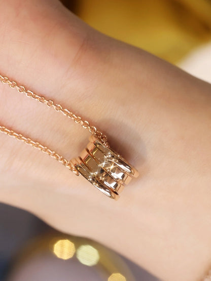 [Royal Top]ZERO 1 PINK GOLD NECKLACE