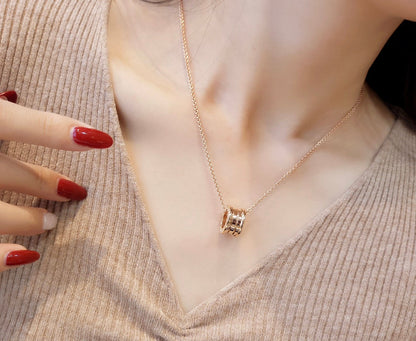[Royal Top]ZERO 1 PINK GOLD NECKLACE