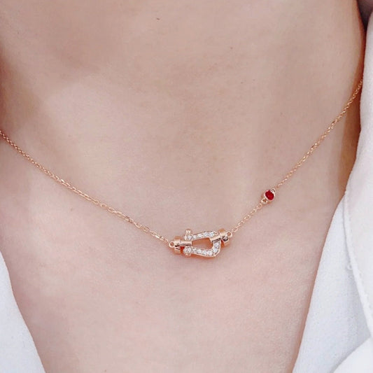 [Royal Top]FORCE 10 DIAMOND PINK GOLD NECKLACE