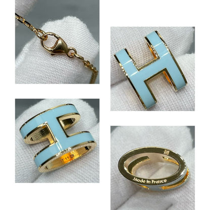 [Royal Top]POP H SKY BLUE NECKLACE