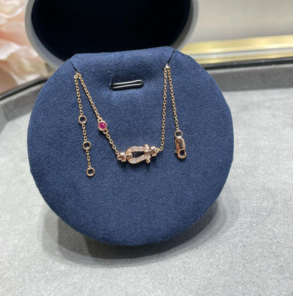 [Royal Top]FORCE 10 DIAMOND CHAIN LINK PINK GOLD BRACELET