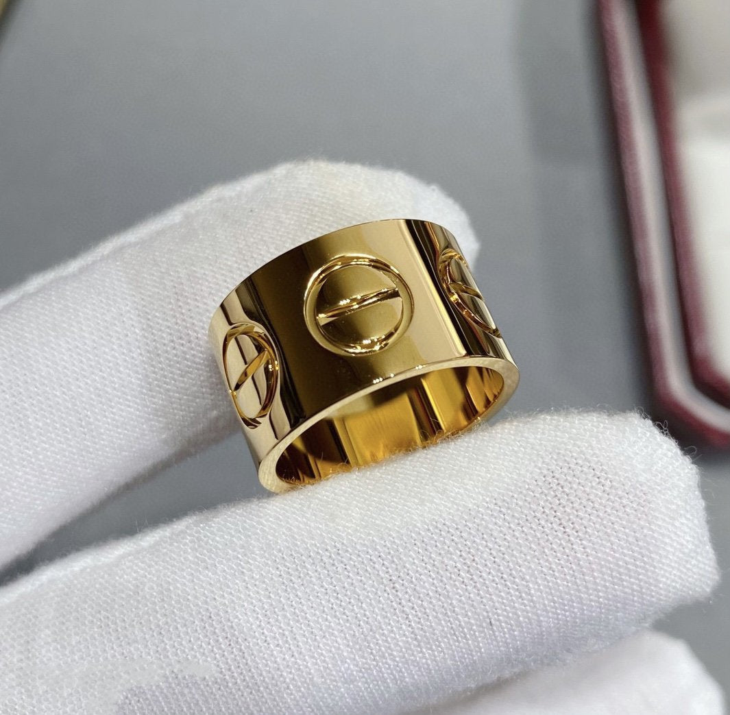[Royal Top]LOVE 11MM LARGE RING