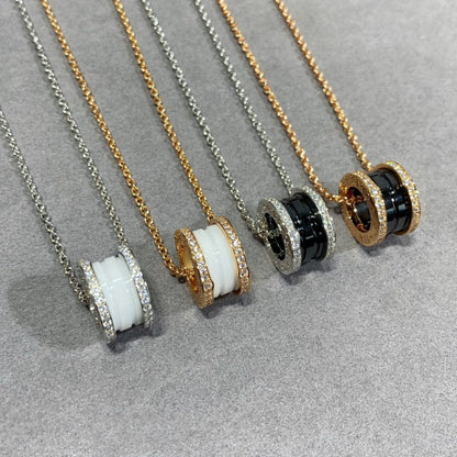 [Royal Top]ZERO 1 DIAMOND CERAMIC NECKLACE
