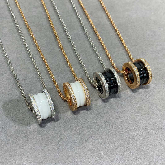 [Royal Top]ZERO 1 DIAMOND CERAMIC NECKLACE