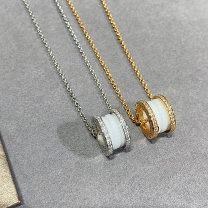 [Royal Top]ZERO 1 DIAMOND CERAMIC NECKLACE