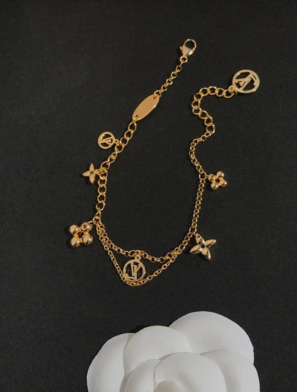[Royal Top]BLOOMING PINK GOLD MOP BRACELET