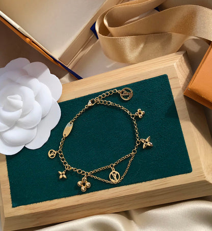 [Royal Top]BLOOMING PINK GOLD MOP BRACELET
