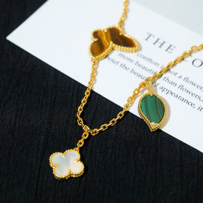 [Royal Top]LUCKY SPRING 5 MOTIF GOLD BRACELET