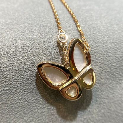[Royal Top]BUTTERFLY MOP DIAMOND NECKLACE