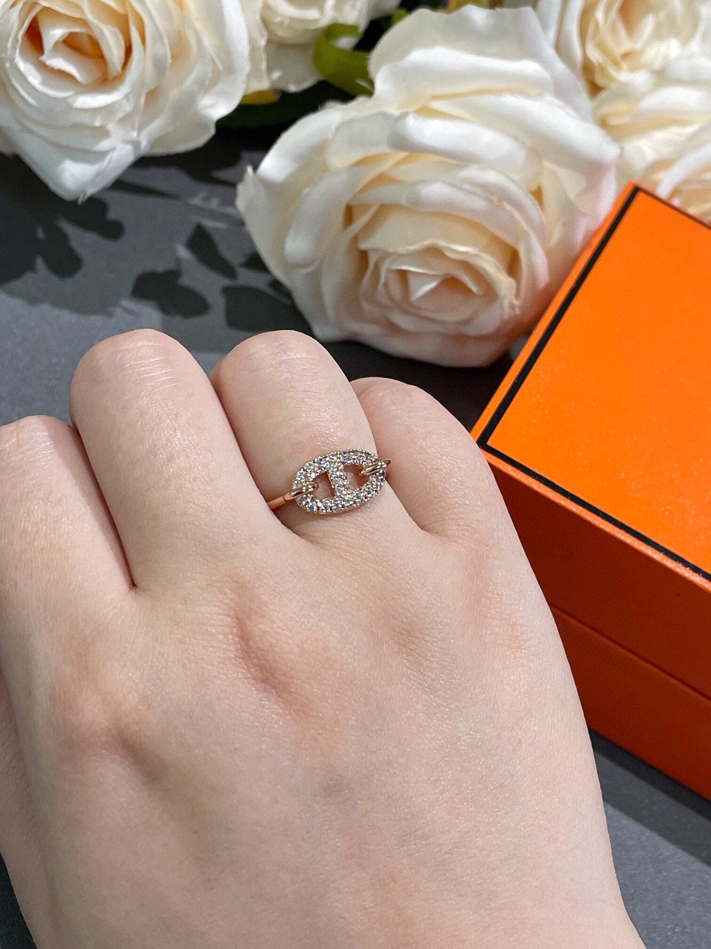 [Royal Top]RONDE SMALL DIAMOND RING