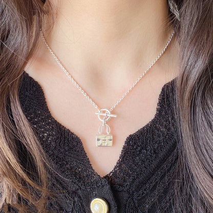 [Royal Top]CONSTANCE PEDANT SILVER NECKLACE