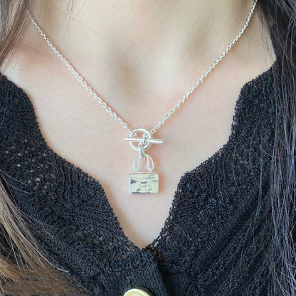 [Royal Top]CONSTANCE PEDANT SILVER NECKLACE