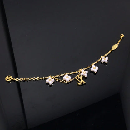 [Royal Top]LOGO 6 MOTIF STAR AND SUN GOLD BRACELET