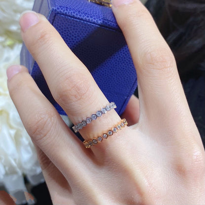 [Royal Top]BEE LOVE DIAMOND PAVED SMALL RING