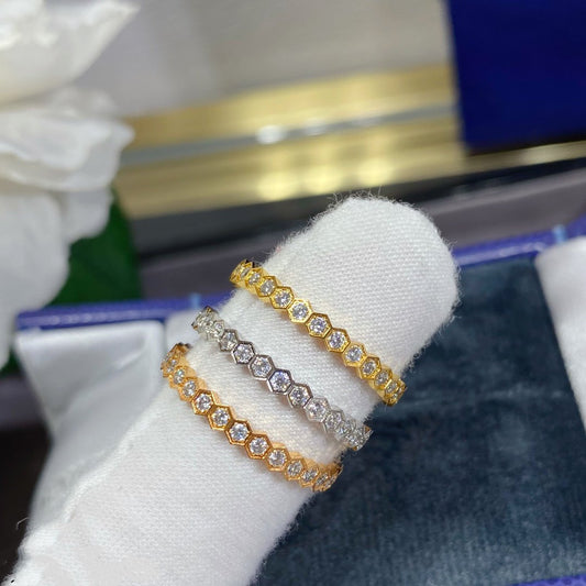 [Royal Top]BEE LOVE DIAMOND PAVED SMALL RING
