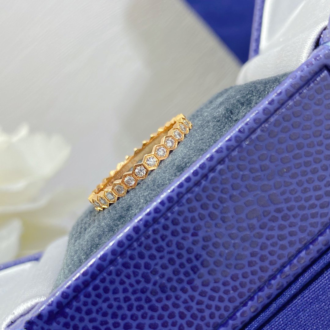 [Royal Top]BEE LOVE DIAMOND PAVED SMALL RING