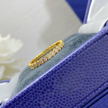 [Royal Top]BEE LOVE DIAMOND PAVED SMALL RING