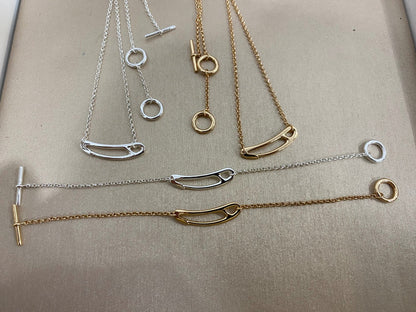 [Royal Top]Brooch Necklace