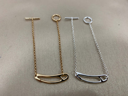 [Royal Top]Brooch Necklace