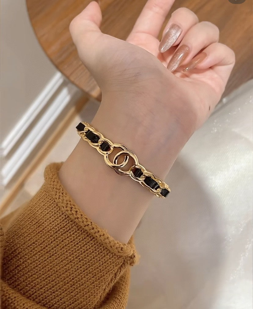 [Royal Top]Double C Open Bangle