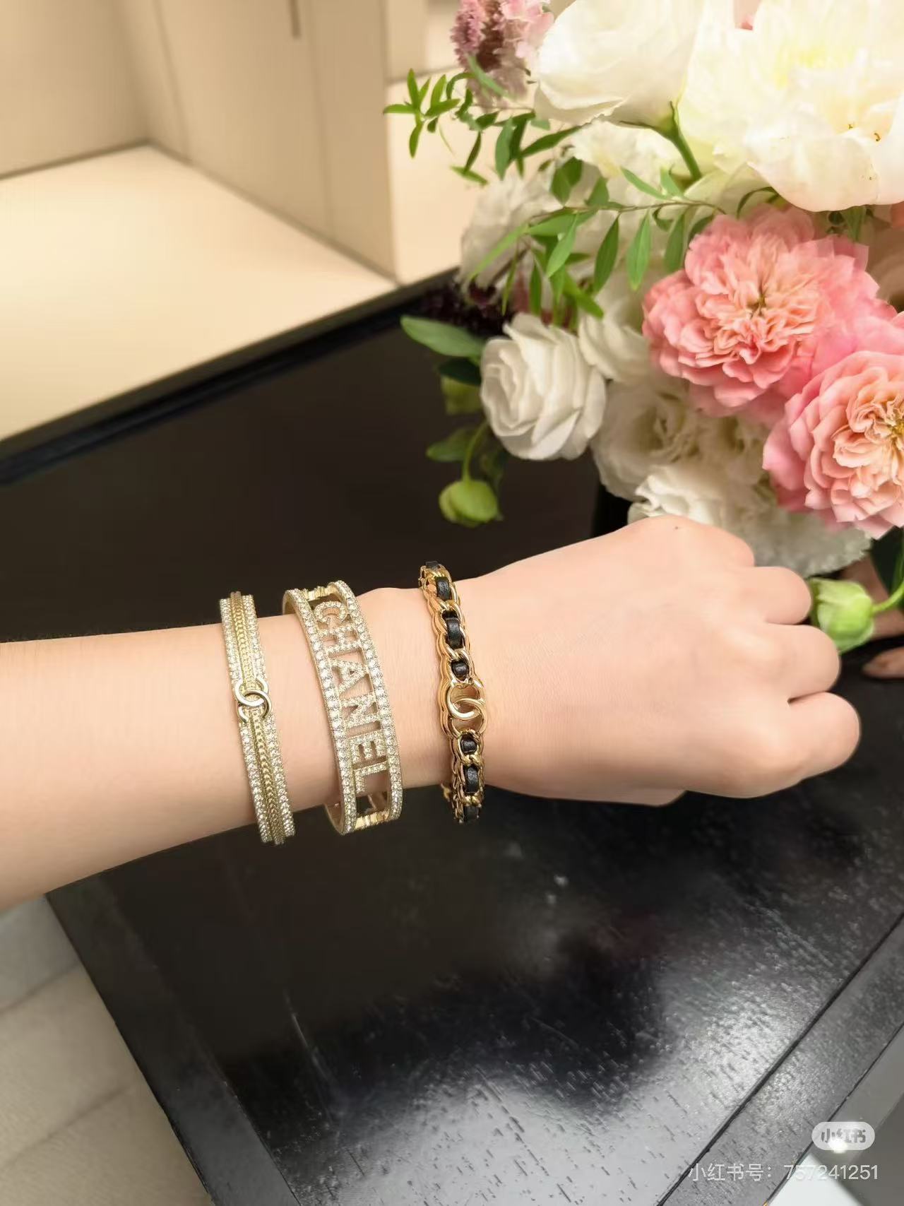 [Royal Top]Double C Open Bangle