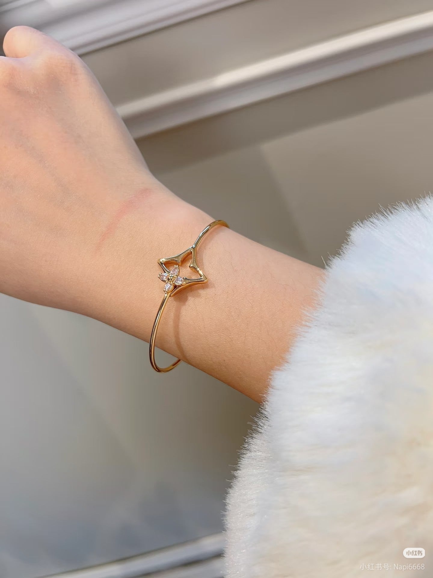 [Royal Top]Pink Diamond Bracelet