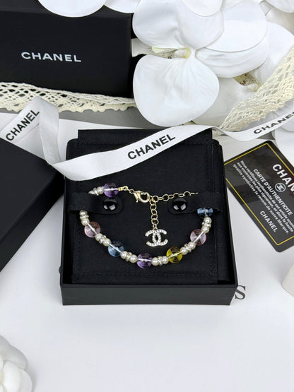 [Royal Top]Colorful Transparent Resin Bracelet