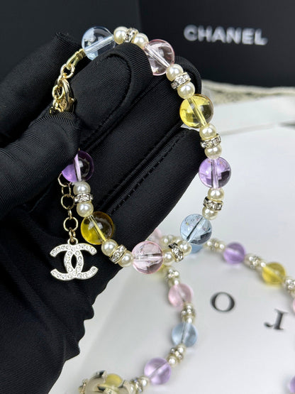 [Royal Top]Colorful Transparent Resin Bracelet