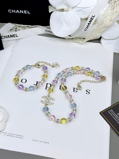 [Royal Top]Colorful Transparent Resin Bracelet