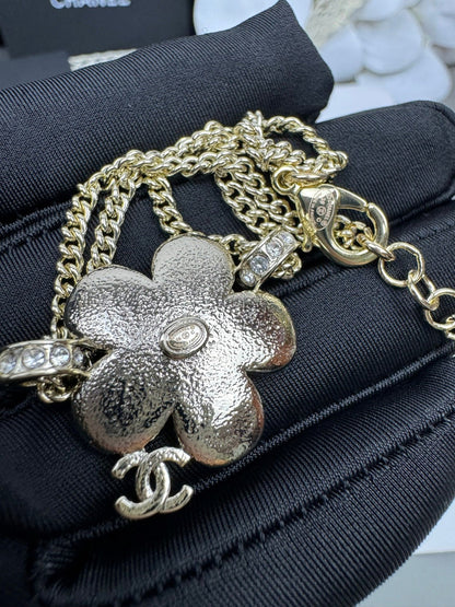 [Royal Top]VOLTE New Blue Floral Double-Layer Bracelet