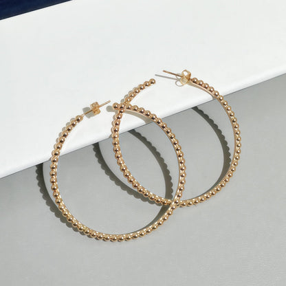 [Royal Top]SMOOTH BEAD STUD EARRINGS